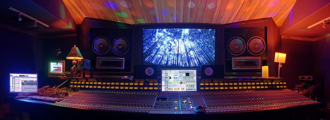 Studio A SSL Mix room